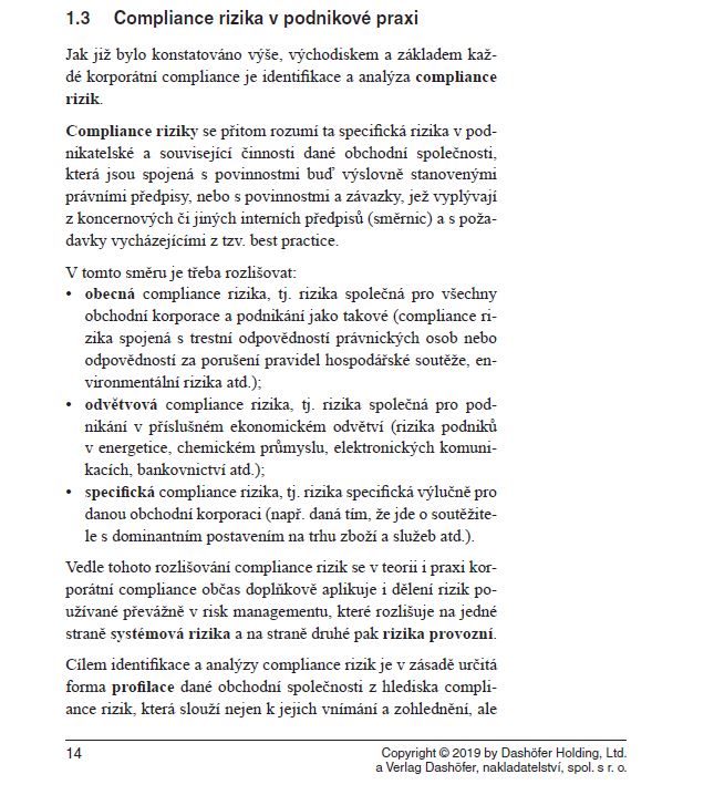 compliance rizika